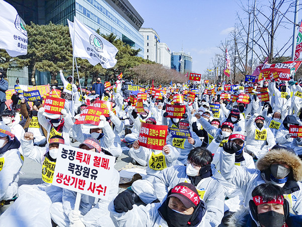 “농정독재 철폐…우유 납품 거부” 낙농인 결의 < 축산 < 뉴스 < 기사본문 - 농업인신문 “농정독재 철폐…우유 납품 거부” 낙농인 결의